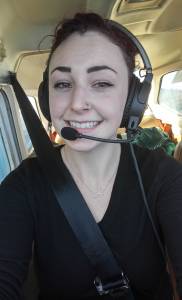 happy student pilot