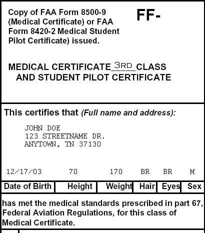 Should pilot medical qualification be made easier by eliminating 3rd class medical