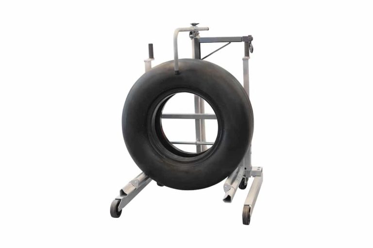 Wheel stand for aircraft wheels - Changing Your Own aircraft Tires