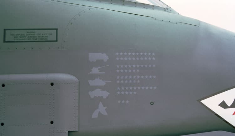 Kills for an A-10 Thunderbolt II, or A-10 Warthog