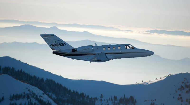 Cessna Citation Jet, mountain flying