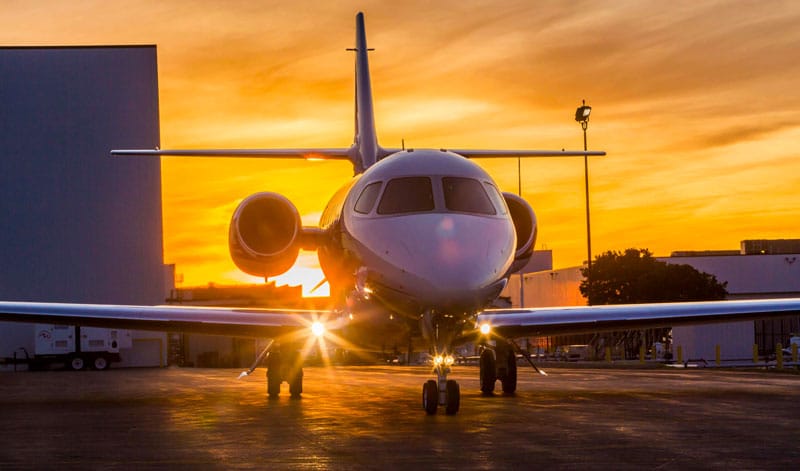 Cessna Citation Latitude on the runway