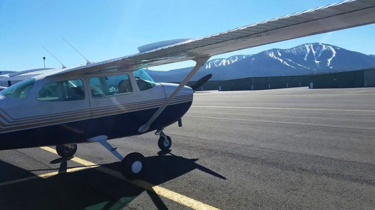 Cessna 172, at a flight school for flying lessons