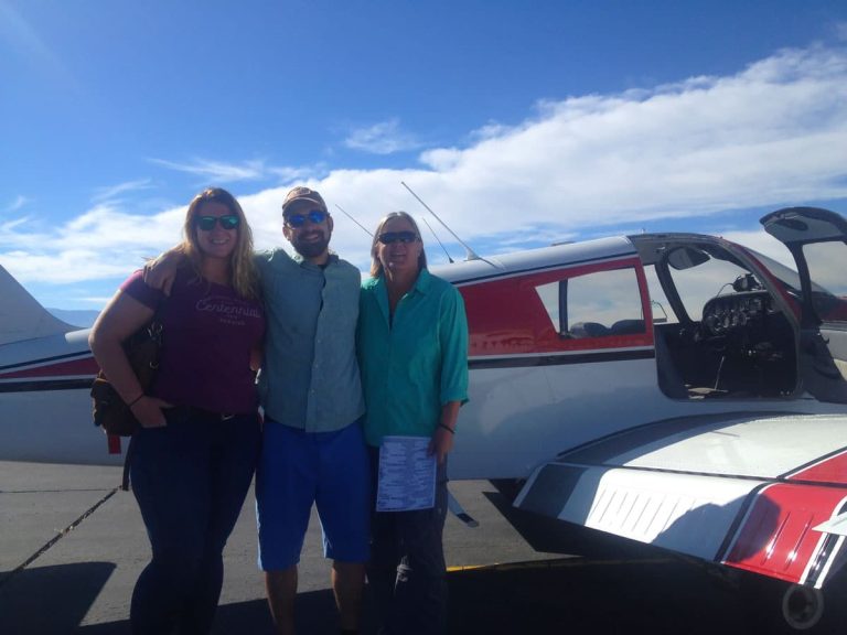 Preparing for a Lake Tahoe, Minden, Reno Discovery Flight